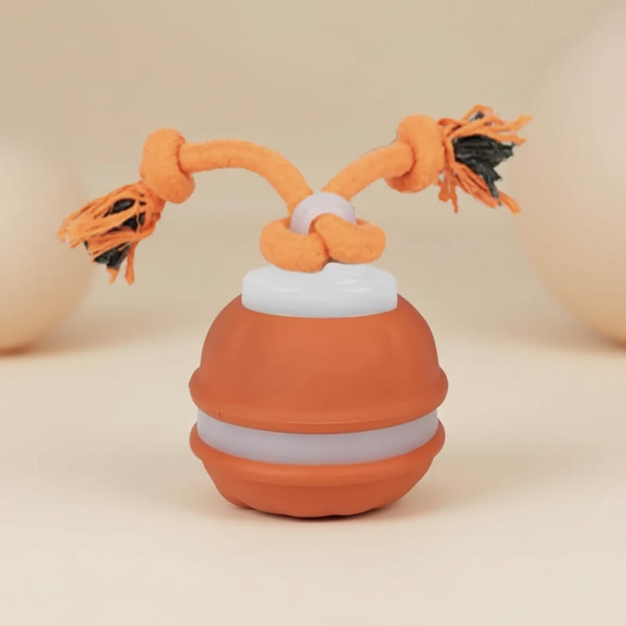 PawJumper™ - Palla interattiva resistente con sensore di movimento e corda