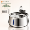 PawFlow 2.0 - Fontanella Automatica in acciaio